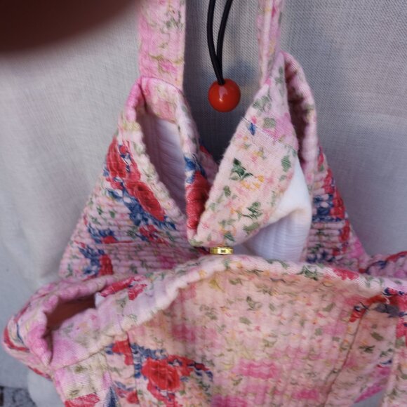 LoveShackFancy large tote bag Cyndi Roses - Picture 5 of 8